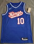 NBA 10 Sabonis Sacramento Kings Maillot bleu